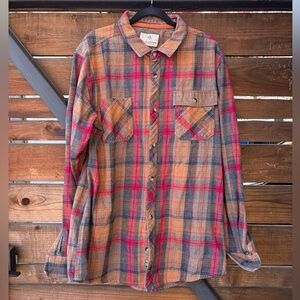 Legendary Whitetails Mens Harbor Heavyweight Flannel Shirt